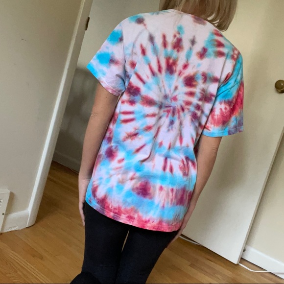 Buffalo bills | inspired custom tie dye tee shirt - Picture 3 of 8